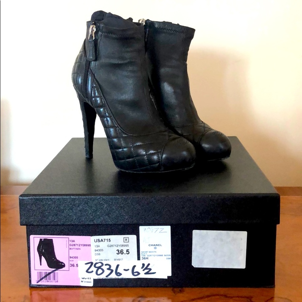 CHANEL booties! Classic and chic!